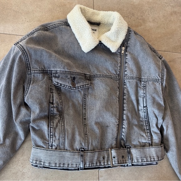 Jean sherpa jacket - Picture 2 of 7